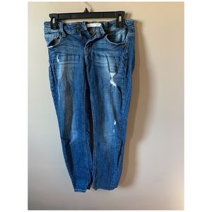 Mid Rise Deconstructed Skinny